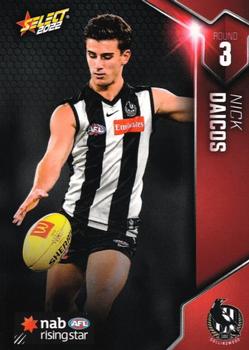 2022 Select AFL Rising Star #SRS3 Nick Daicos Front